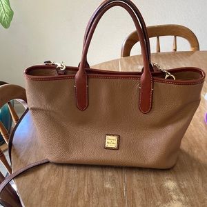 Dooney and Bourke Brielle Carmel Color Crossbody. Original tags included.